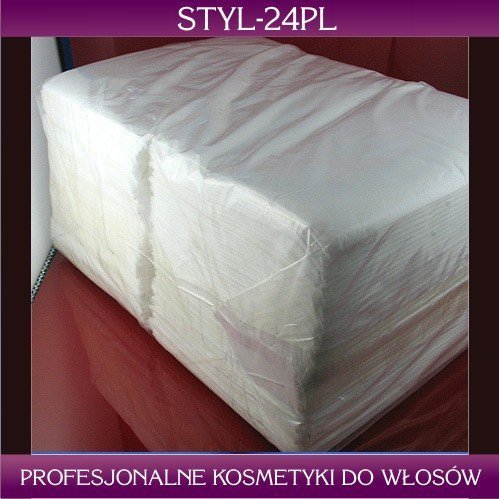 RĘCZNIKI FRYZJERSKIE JEDNORAZOWE PERF.50x70 100szt styl-24.pl