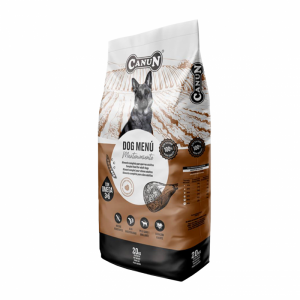 Canun dog menu 20kg karma dla psów z wołowiną dla spokojnych psów 