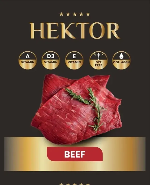 Karma Premium Hektor Baton Dla Psa Z Wołowiną 900g